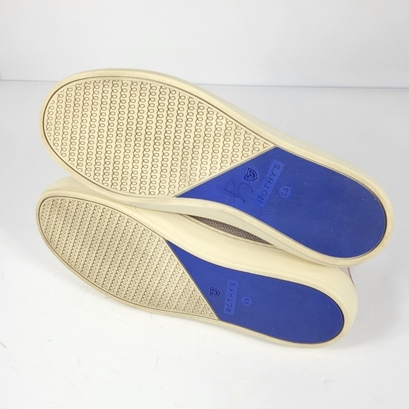 Rothy's Beige Slip-On Sneakers #726 Size 8.5 - Picture 9 of 11